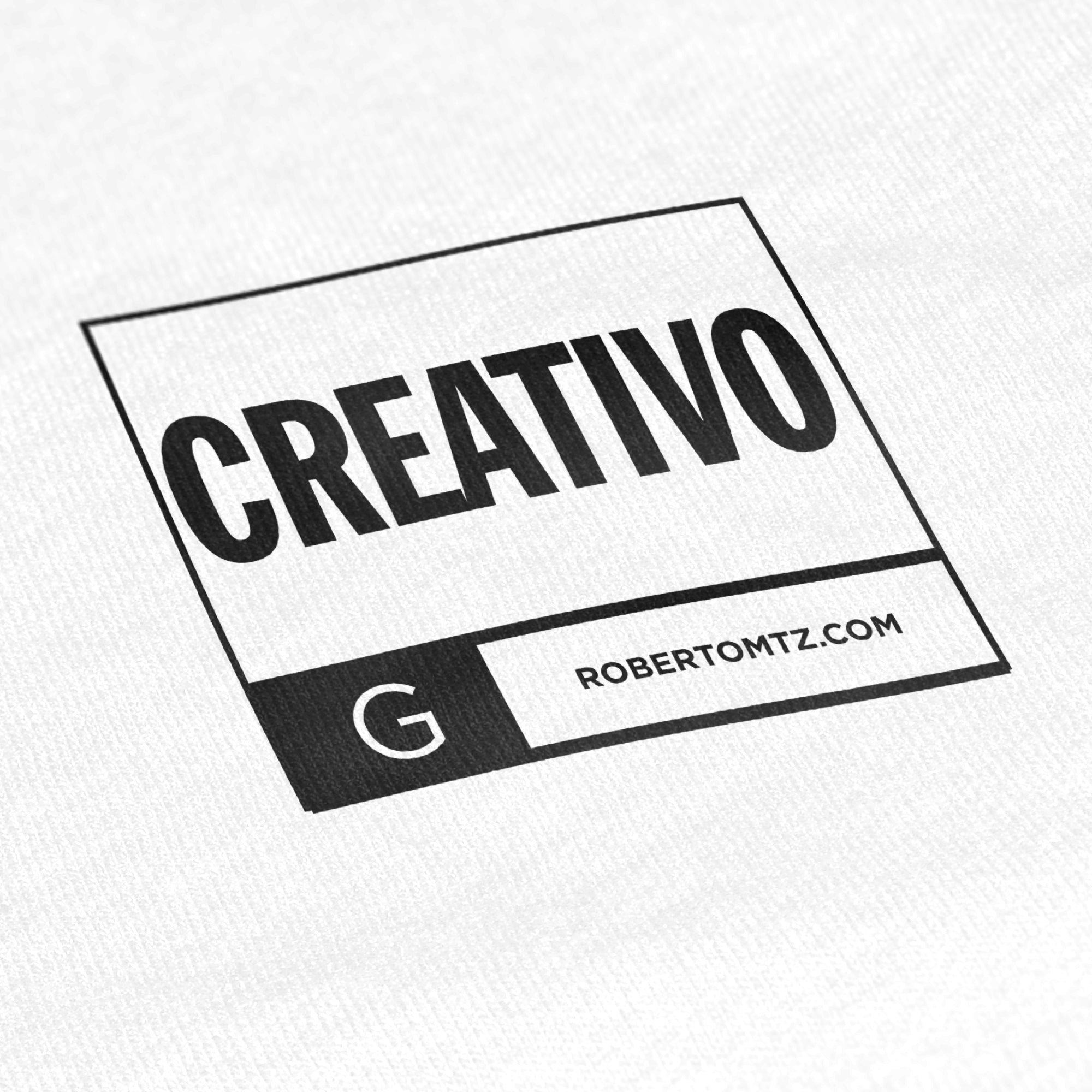 Creativo camiseta